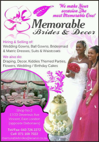 Memorable Brides & Decor