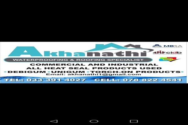 Akha Nathi Waterproofing & Roofing Specialists CC