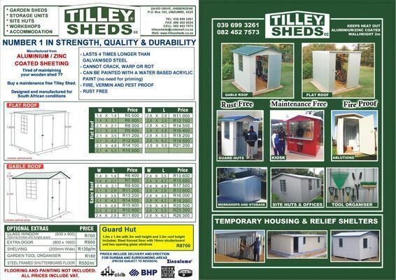 Tilley Sheds