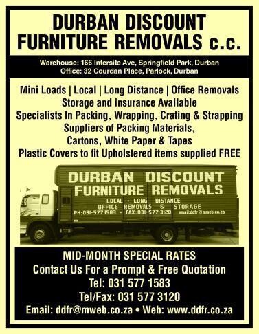 Durban Discount Furniture Removals CC