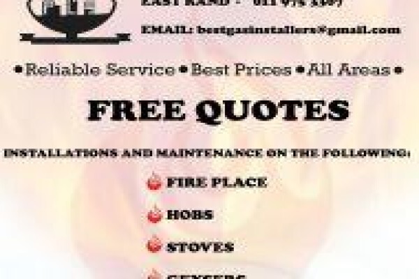 Best Gas Installers CC