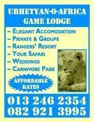 Ubhetyan-O-Africa Game Lodge