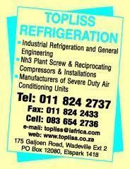 Topliss Industrial Refrigeration