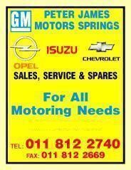 Opel - Peter James Motors Springs