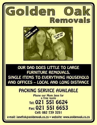 Golden Oak Furniture Removals