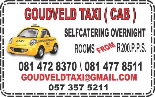 Goudveld taxi service