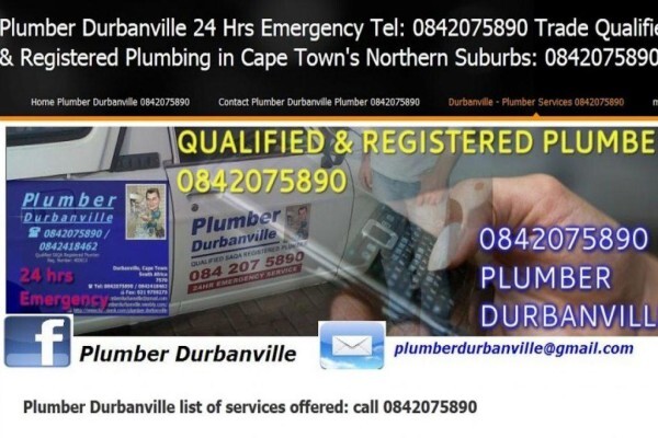 Plumber Durbanville Emergency Plumber 