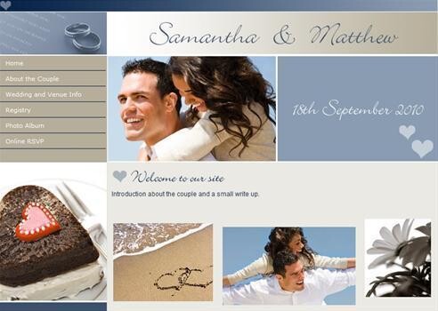 Personal Wedding Websites