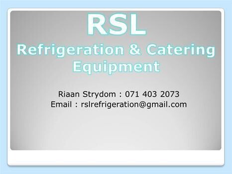 Rsl Refrigeration And Catering Equipment