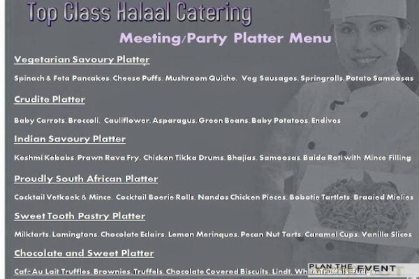 Top Class Halaal Catering