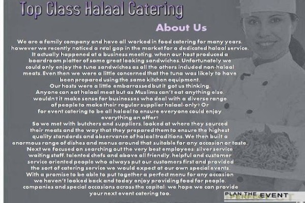 Top Class Halaal Catering