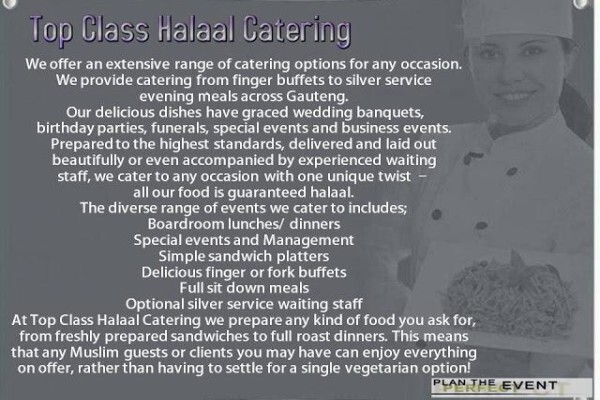 Top Class Halaal Catering