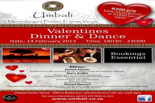 Umbali Wedding Venue - Nelspruit