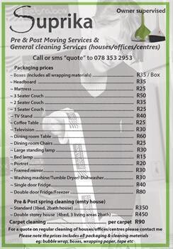 Suprika Cleanining Services