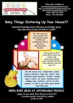 Baby Bargains Market – East Rand Jhb