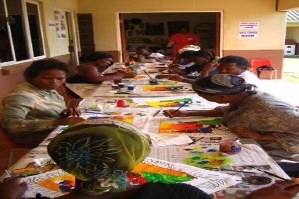 Magic Moments Fabric And Wood Painting
