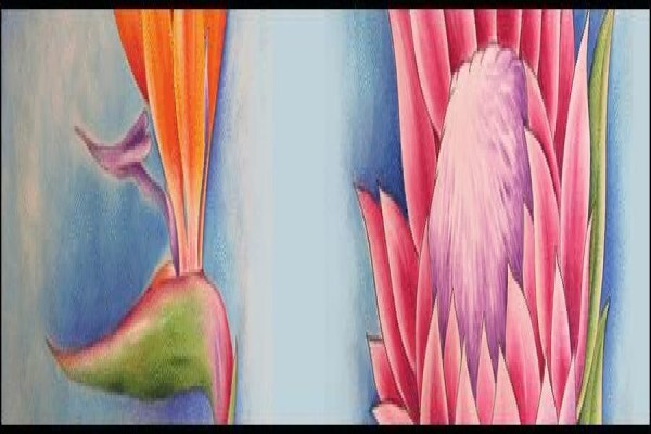 Magic Moments Fabric And Wood Painting