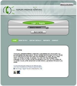 Topups Prepaid Airtime