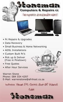Stoneman Computer Repairs Cc
