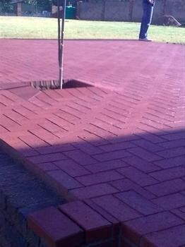 Tar Surfacing And Brick Paving