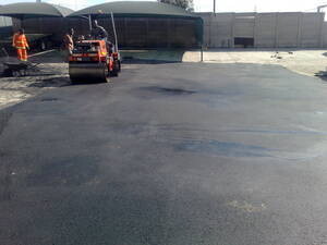 Tar Surfacing And Brick Paving