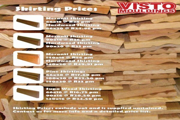 Visto Mouldings Skirtings