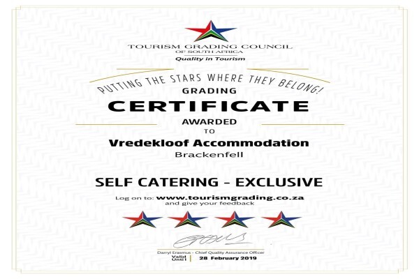 Vredekloof Accommodation