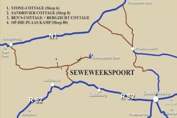 Seweweekspoort Accommodation