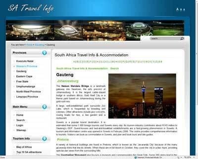 Sa Travel Info