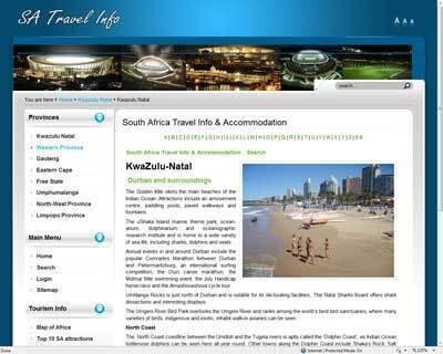 Sa Travel Info