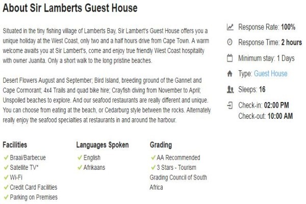 Sir Lambert'S Guesthouse