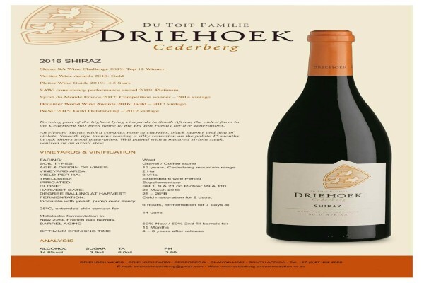 Cederberg Accommodation
