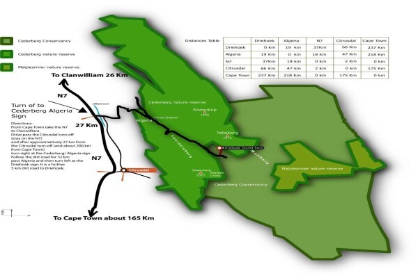 Cederberg Accommodation