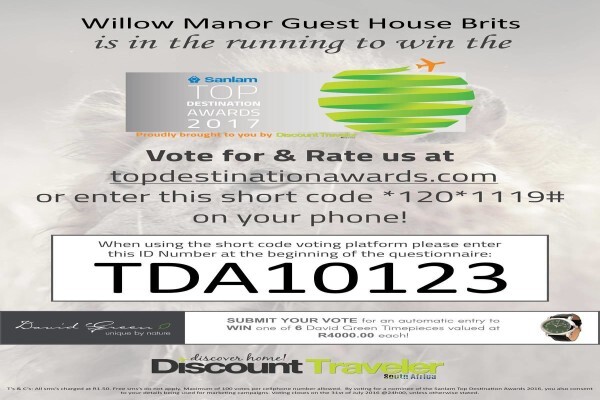 Willow Manor Brits Guest House