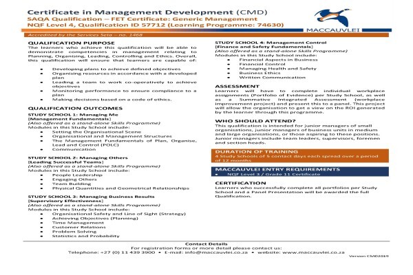 Maccauvlei Learning Academy