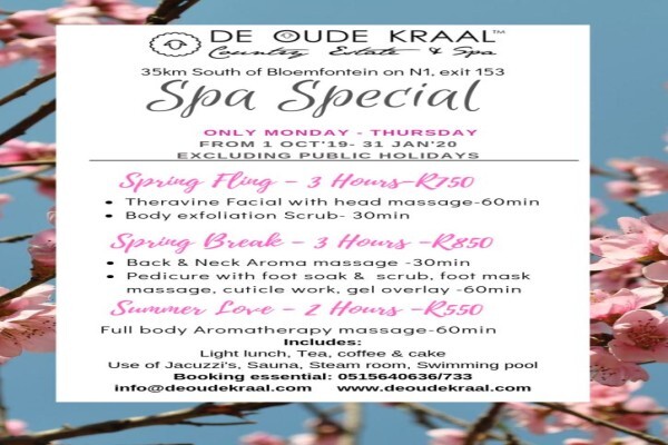 De Oude Kraal Spa