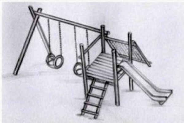 Wooden Jungle Gyms