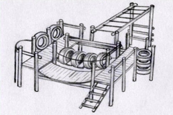 Wooden Jungle Gyms