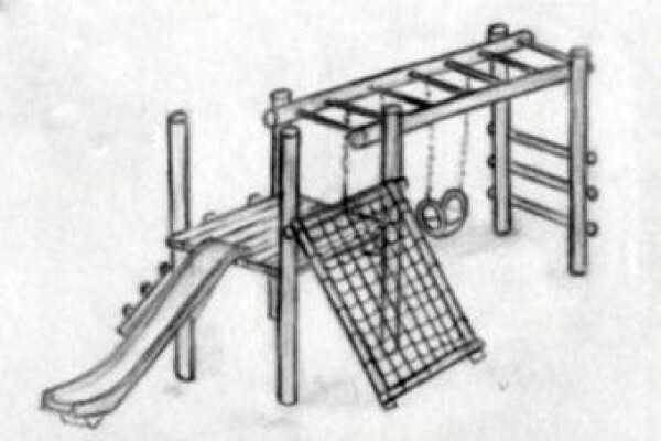 Wooden Jungle Gyms