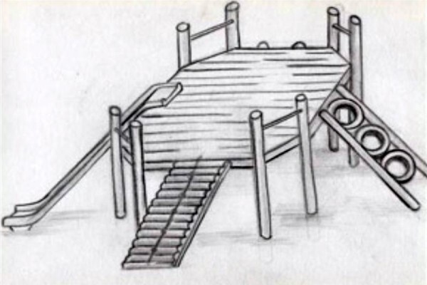 Wooden Jungle Gyms