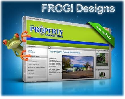 Frogi Logo & Webdesign