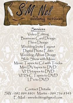 S&M Nel Editing Services