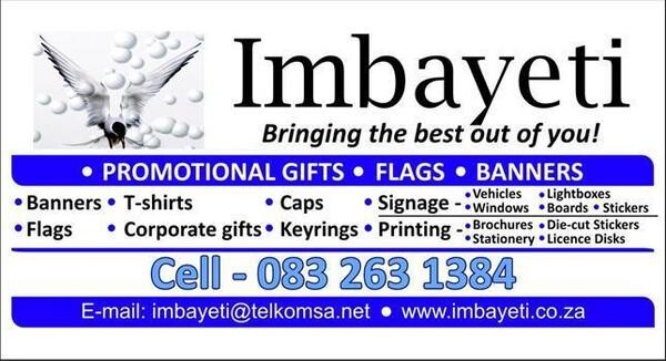 Imbayeti Banners Flags And Corporate Products