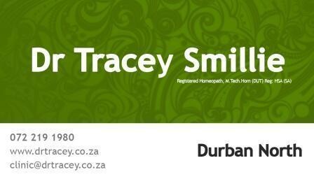 Registered Homeopath - Dr Tracey Smillie