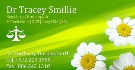 Registered Homeopath - Dr Tracey Smillie