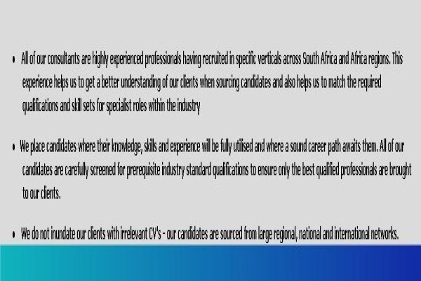 Bambelela Resource Optimisation (Pty) Ltd