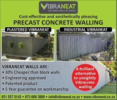 Vibra Neat Precast Walls