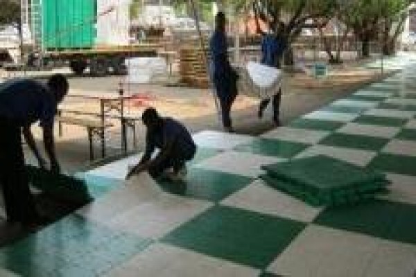 Exquisite Portable Flooring Hire