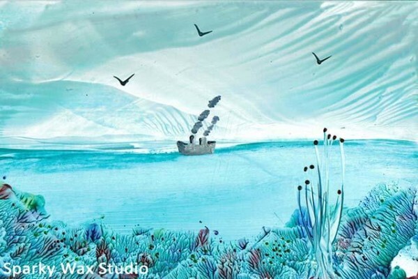 Sparky People Encaustic Wax Studio