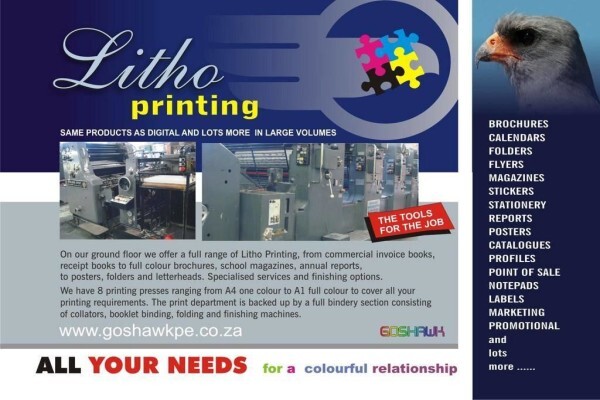 Goshawk Litho Printers - Port Elizabeth